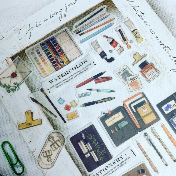 Other - Gadgets, Supplies For Artists, Painting & More, 40 Stickers